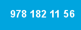 978 182 11 56